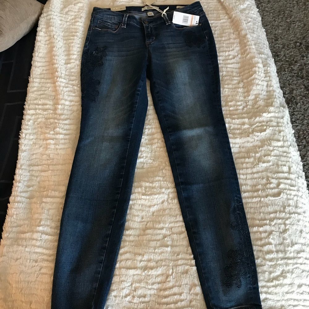 Vintage American boho skinny jeans